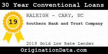 Southern Bank and Trust Company 30 Year Conventional Loans gold