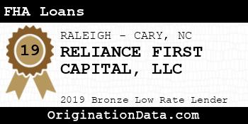 RELIANCE FIRST CAPITAL FHA Loans bronze
