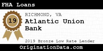Atlantic Union Bank FHA Loans bronze
