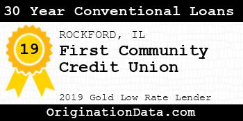 First Community Credit Union 30 Year Conventional Loans gold