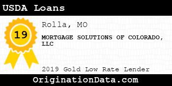 MORTGAGE SOLUTIONS OF COLORADO USDA Loans gold