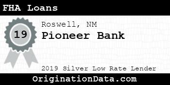 Pioneer Bank FHA Loans silver