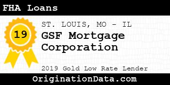 GSF Mortgage Corporation FHA Loans gold