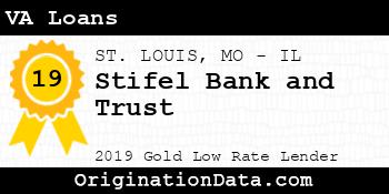 Stifel Bank and Trust VA Loans gold
