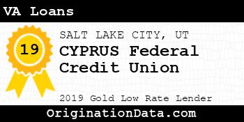 CYPRUS Federal Credit Union VA Loans gold