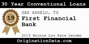 First Financial Bank 30 Year Conventional Loans bronze