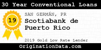 Scotiabank de Puerto Rico 30 Year Conventional Loans gold