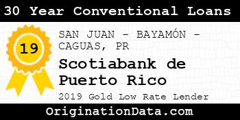 Scotiabank de Puerto Rico 30 Year Conventional Loans gold