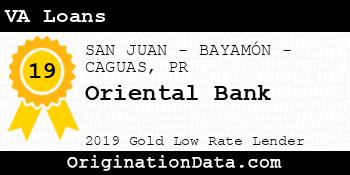 Oriental Bank VA Loans gold