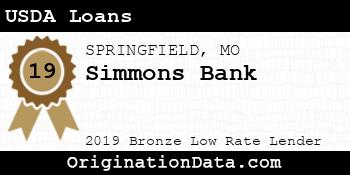 Simmons Bank USDA Loans bronze
