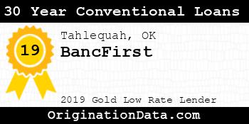 BancFirst 30 Year Conventional Loans gold