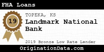 Landmark National Bank FHA Loans bronze