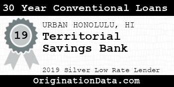 Territorial Savings Bank 30 Year Conventional Loans silver