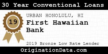 First Hawaiian Bank 30 Year Conventional Loans bronze