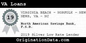 North American Savings Bank F.S.B. VA Loans silver