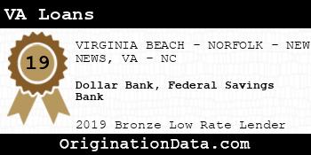 Dollar Bank Federal Savings Bank VA Loans bronze