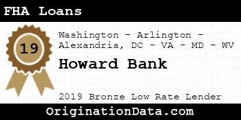 Howard Bank FHA Loans bronze