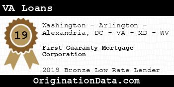 First Guaranty Mortgage Corporation VA Loans bronze