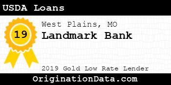 Landmark Bank USDA Loans gold