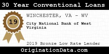 City National Bank of West Virginia 30 Year Conventional Loans bronze