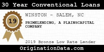 PRIMELENDING A PLAINSCAPITAL COMPANY 30 Year Conventional Loans bronze
