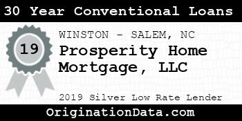 Prosperity Home Mortgage 30 Year Conventional Loans silver