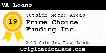 Prime Choice Funding VA Loans gold