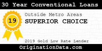 SUPERIOR CHOICE 30 Year Conventional Loans gold