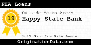 Happy State Bank FHA Loans gold