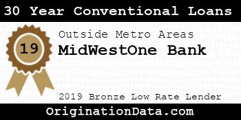 MidWestOne Bank 30 Year Conventional Loans bronze