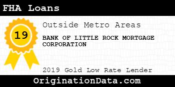 BANK OF LITTLE ROCK MORTGAGE CORPORATION FHA Loans gold