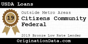 Citizens Community Federal USDA Loans bronze