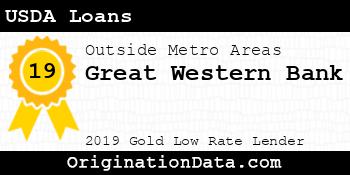 Great Western Bank USDA Loans gold