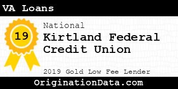 Kirtland Federal Credit Union VA Loans gold