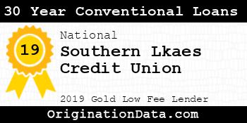 Southern Lkaes Credit Union 30 Year Conventional Loans gold