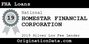 HOMESTAR FINANCIAL CORPORATION FHA Loans silver