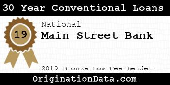 Main Street Bank 30 Year Conventional Loans bronze