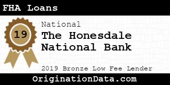 The Honesdale National Bank FHA Loans bronze