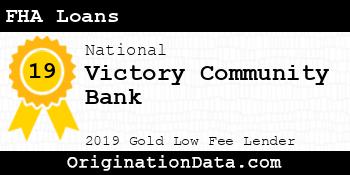 Victory Community Bank FHA Loans gold