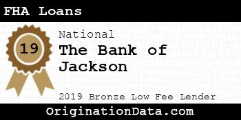 The Bank of Jackson FHA Loans bronze