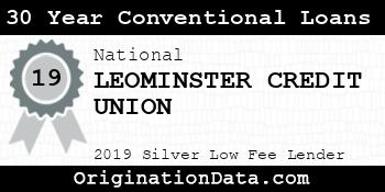 LEOMINSTER CREDIT UNION 30 Year Conventional Loans silver