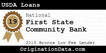 First State Community Bank USDA Loans bronze