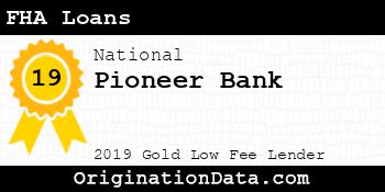 Pioneer Bank FHA Loans gold