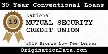 MUTUAL SECURITY CREDIT UNION 30 Year Conventional Loans bronze