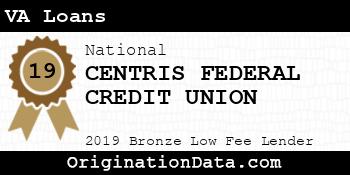 CENTRIS FEDERAL CREDIT UNION VA Loans bronze