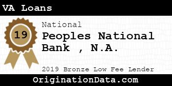 Peoples National Bank N.A. VA Loans bronze