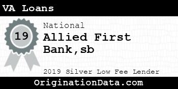Allied First Banksb VA Loans silver