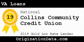 Collins Community Credit Union VA Loans gold