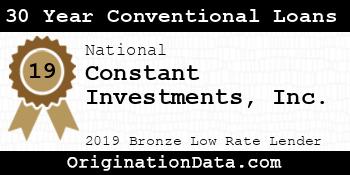 Constant Investments 30 Year Conventional Loans bronze