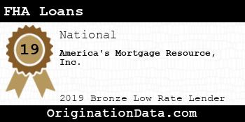 America's Mortgage Resource FHA Loans bronze